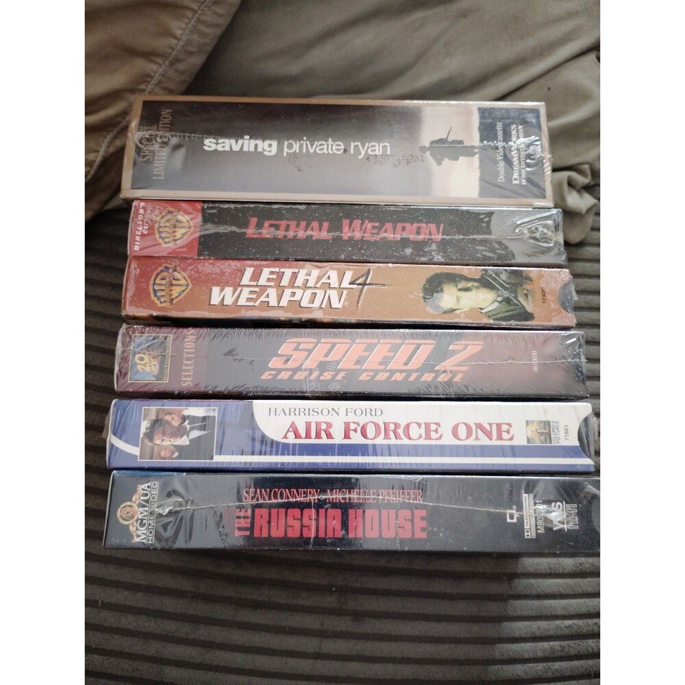 New Sealed collection of VHS tapes
